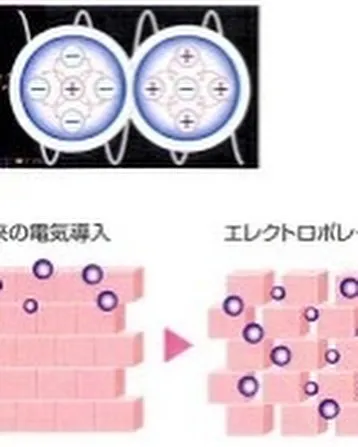 フェイシャルコースでは美容成分を導入していきます。